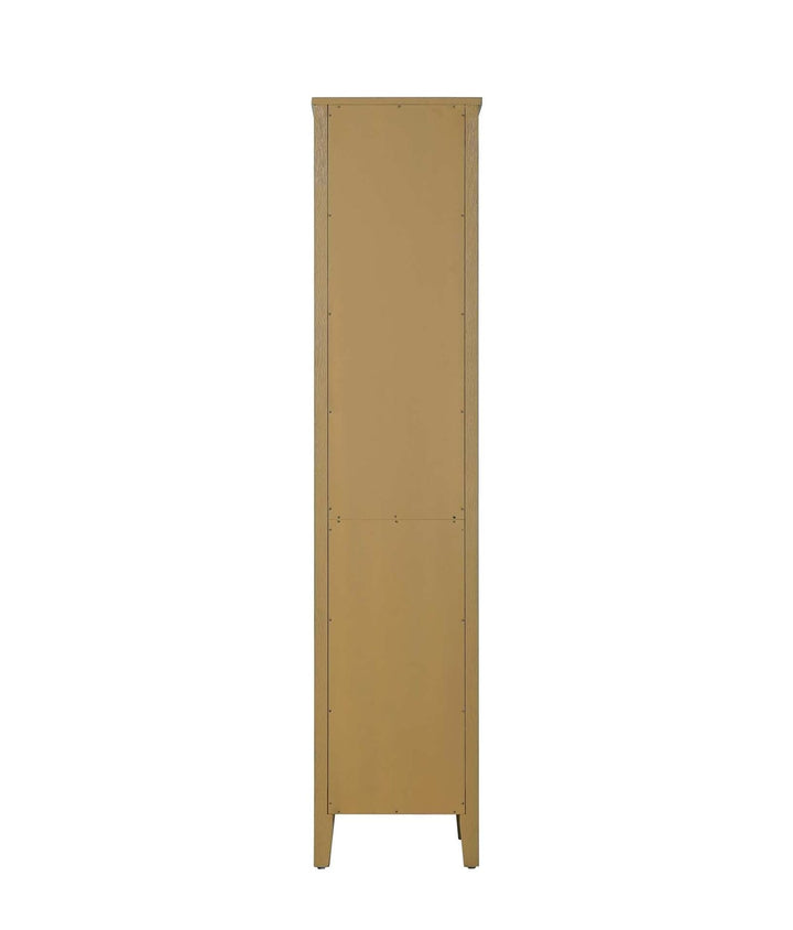 16 Inch Open Shelving Bath Storage Cabinet In Hazel Oak