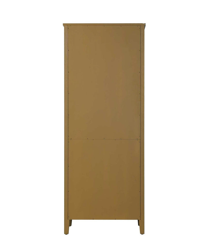 28 Inch Open Shelving Bath Storage Cabinet In Hazel Oak