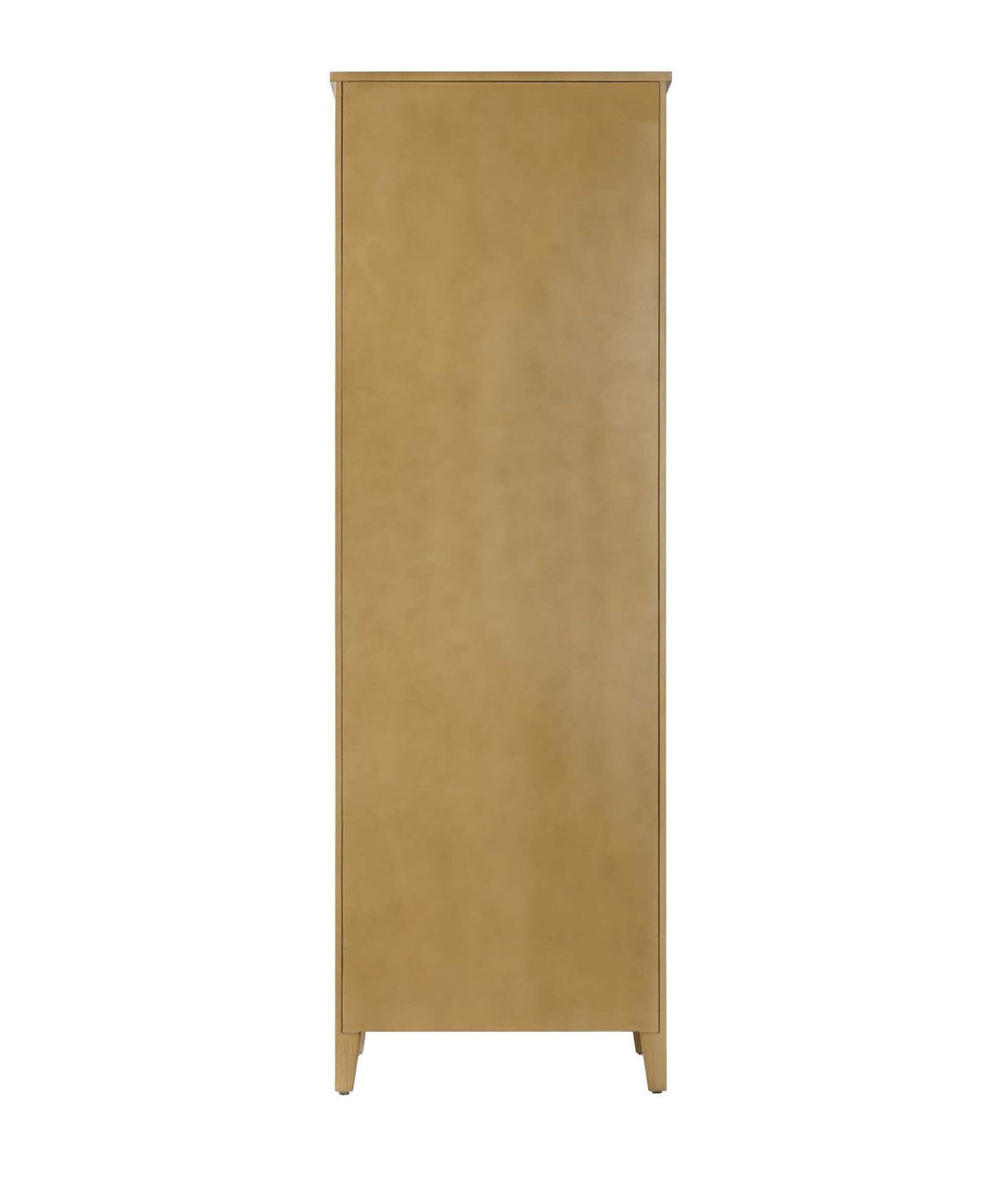 24 Inch Bath Storage Glass Cabinet In Linen Oak