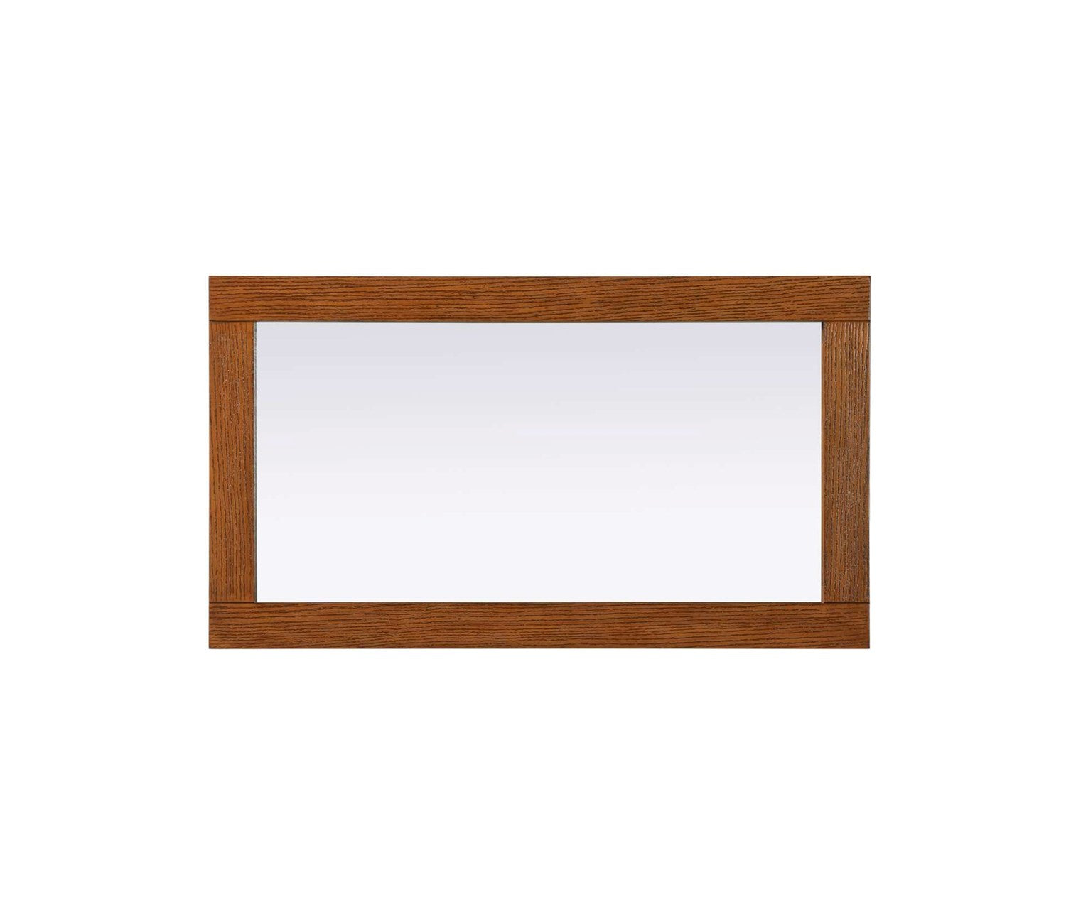 Noah Rectangle Wood Mirror 18 X 32 In Brandy Walnut