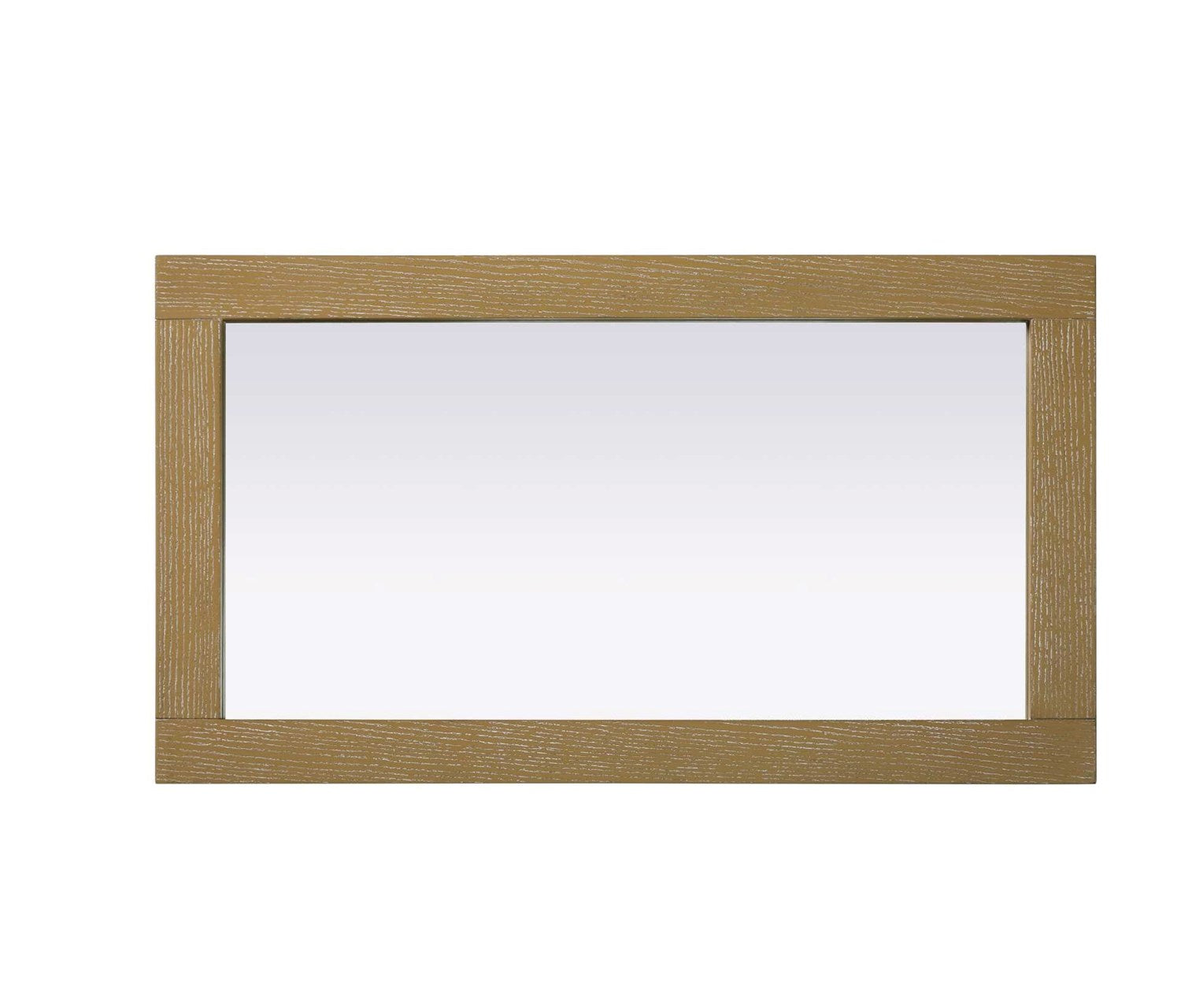 Noah Rectangle Wood Mirror 18 X 32 In Linen Oak