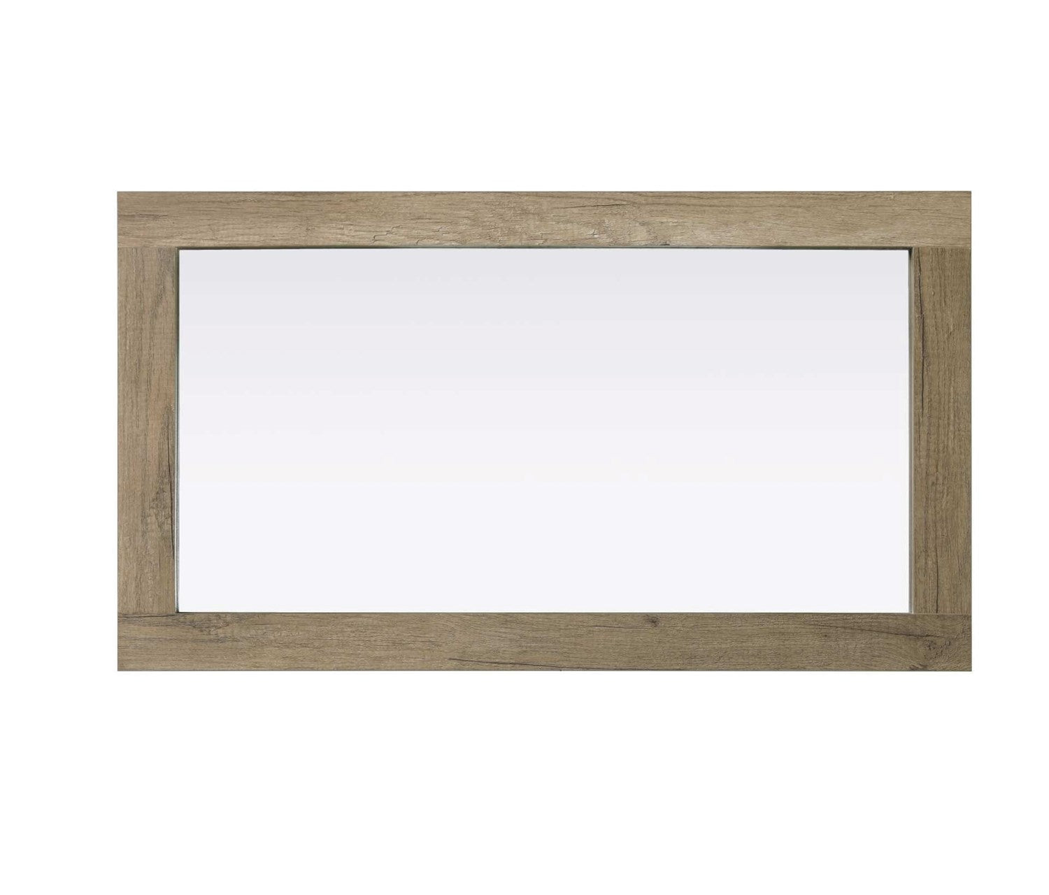 Noah Rectangle Wood Mirror 18 X 32 In Natural Oak