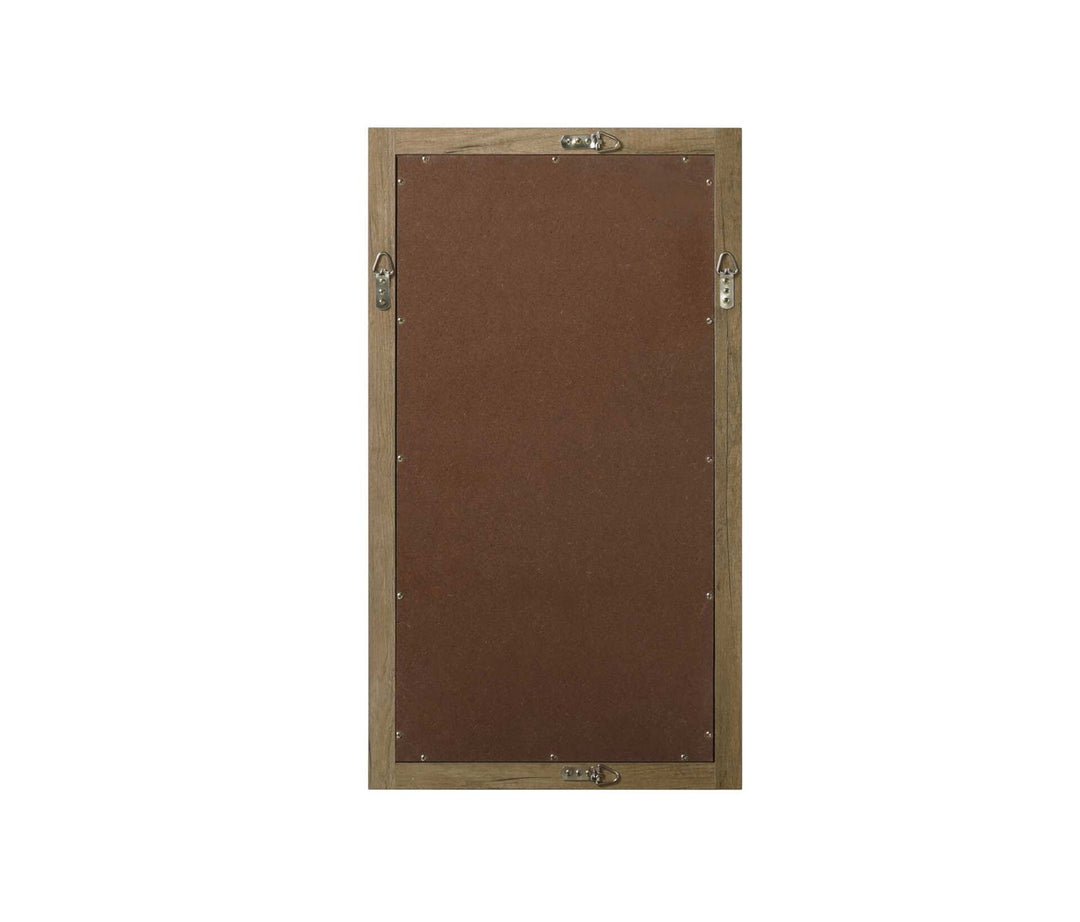Noah Rectangle Wood Mirror 18 X 32 In Natural Oak