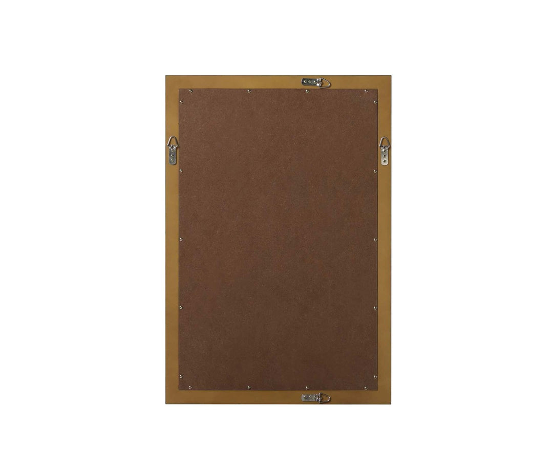 Noah Rectangle Wood Mirror 22 X 32 In Hazel Oak