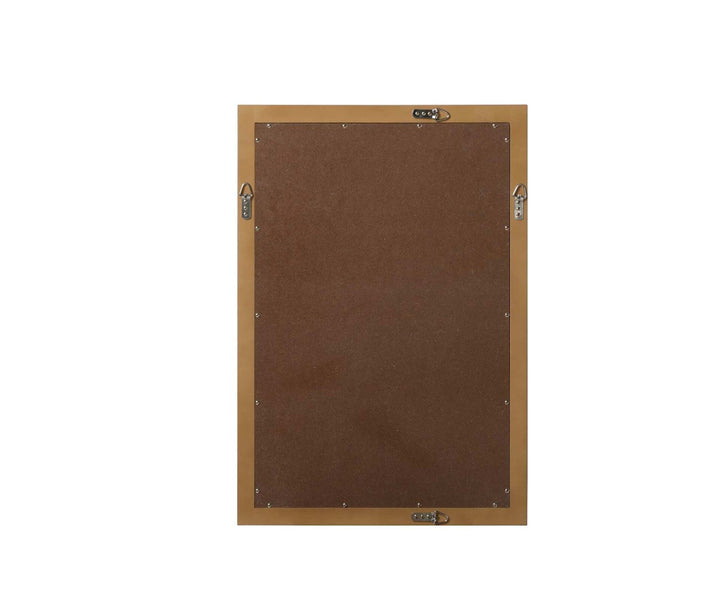 Noah Rectangle Wood Mirror 22 X 32 In Linen Oak