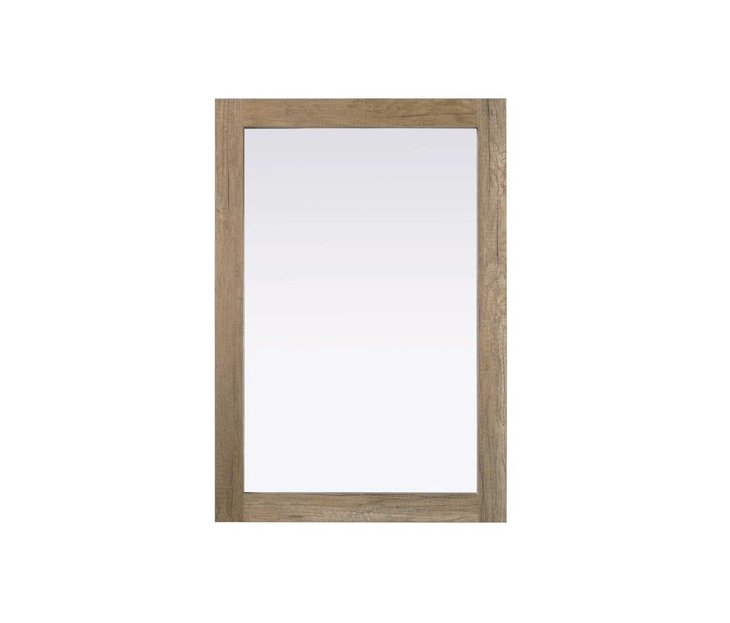 Noah Rectangle Wood Mirror 22 X 32 In Natural Oak by Elegant Kitchen and Bath