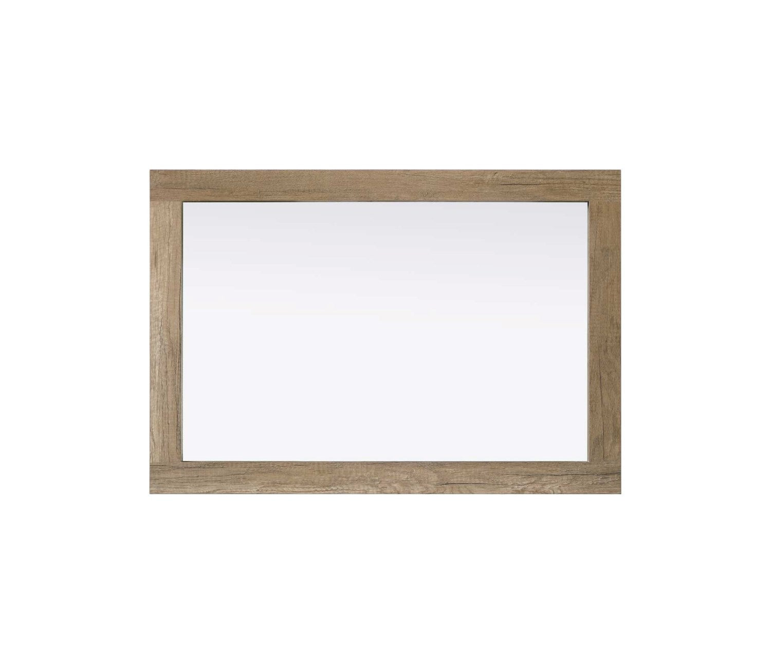 Noah Rectangle Wood Mirror 22 X 32 In Natural Oak