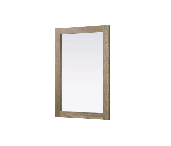 Noah Rectangle Wood Mirror 22 X 32 In Natural Oak