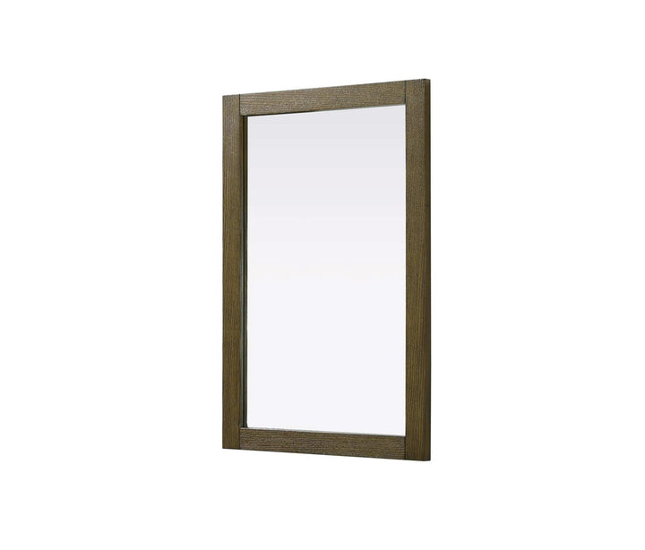Noah Rectangle Wood Mirror 24 X 36 In Hazel Oak