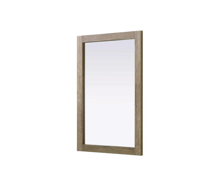 Noah Rectangle Wood Mirror 24 X 36 In Natural Oak