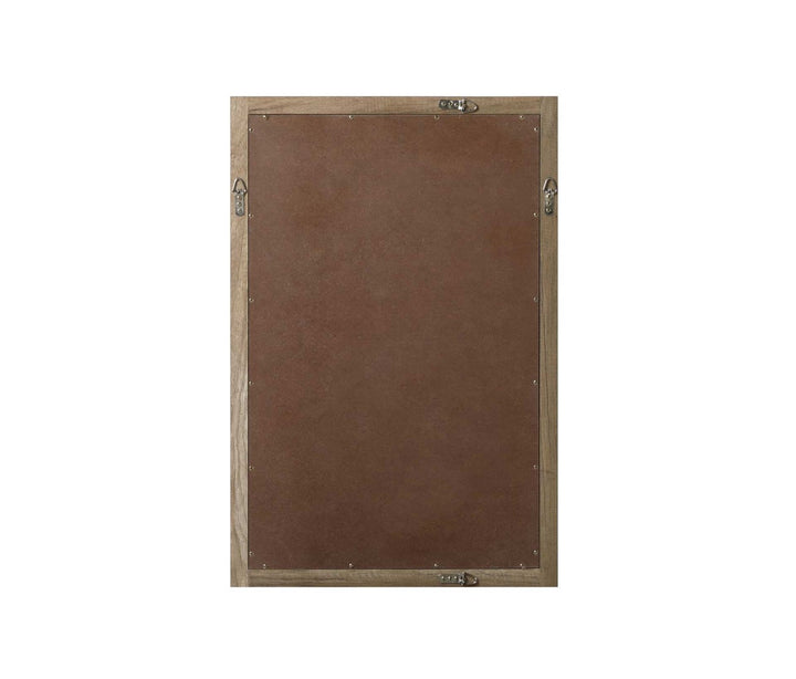 Noah Rectangle Wood Mirror 24 X 36 In Natural Oak