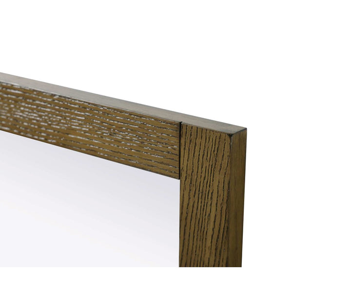 Noah Rectangle Wood Mirror 27 X 36 In Hazel Oak