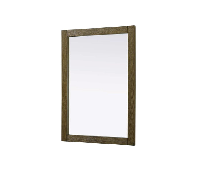 Noah Rectangle Wood Mirror 27 X 36 In Hazel Oak