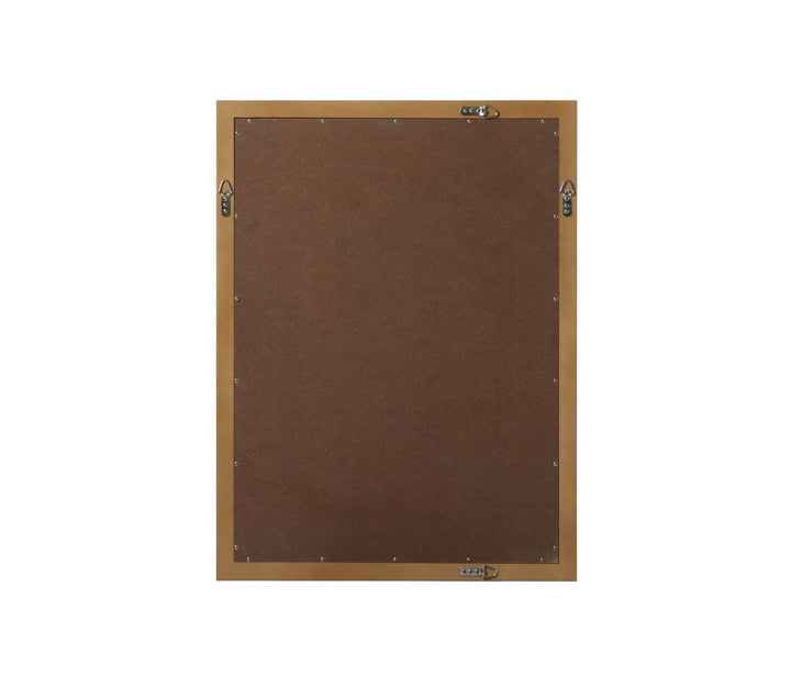 Noah Rectangle Wood Mirror 27 X 36 In Linen Oak