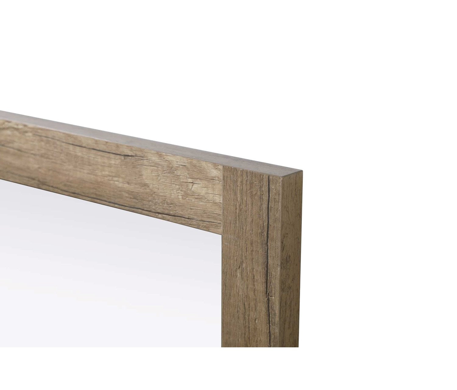 Noah Rectangle Wood Mirror 27 X 36 In Natural Oak