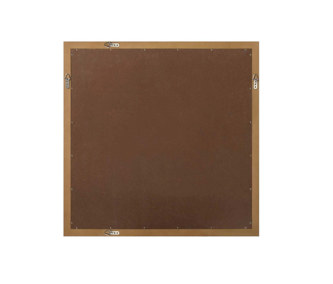 Noah Square Wood Mirror 36 X 36 In Linen Oak