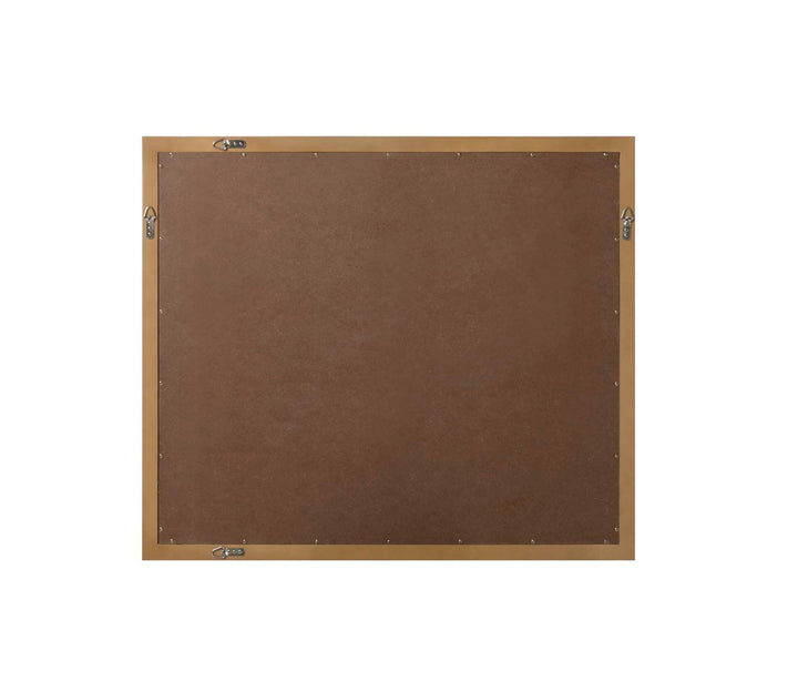 Noah Rectangle Wood Mirror 42 X 36 In Linen Oak