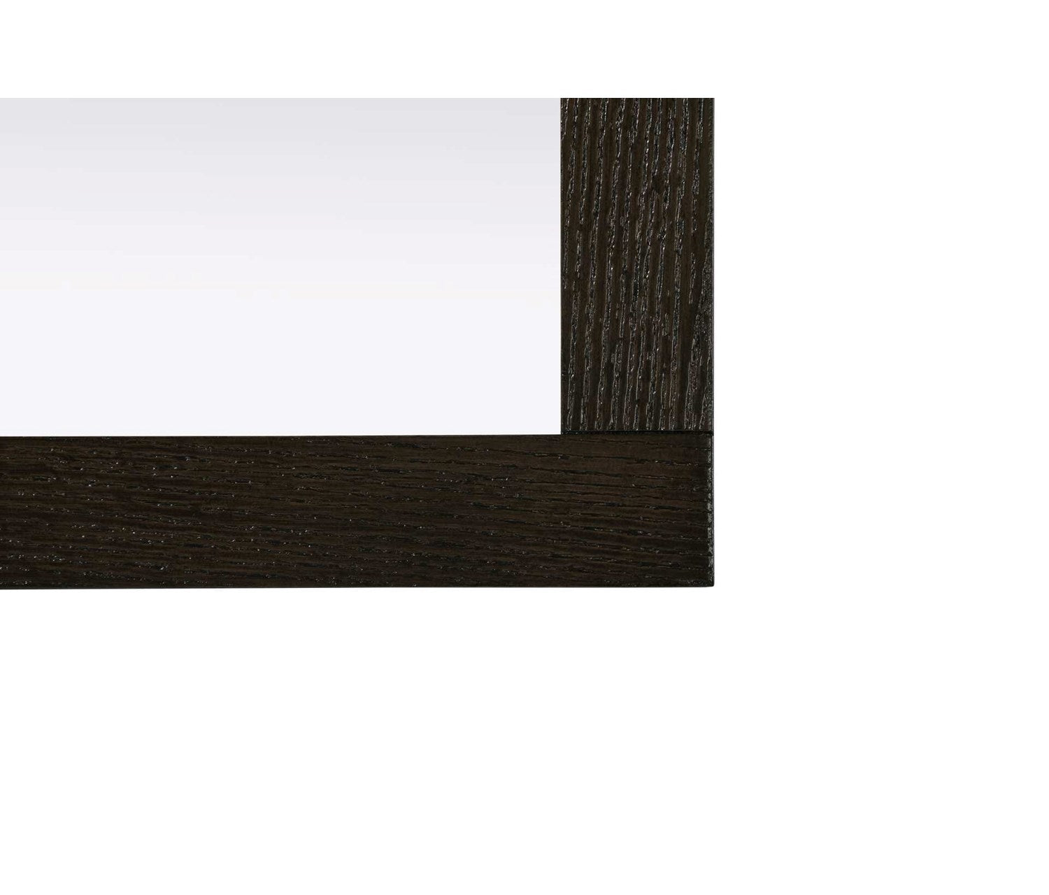 Noah Rectangle Wood Mirror 48 X 36 In Chocolate Oak