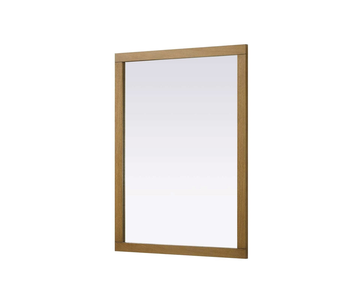 Noah Rectangle Wood Mirror 48 X 36 In Honey Teak