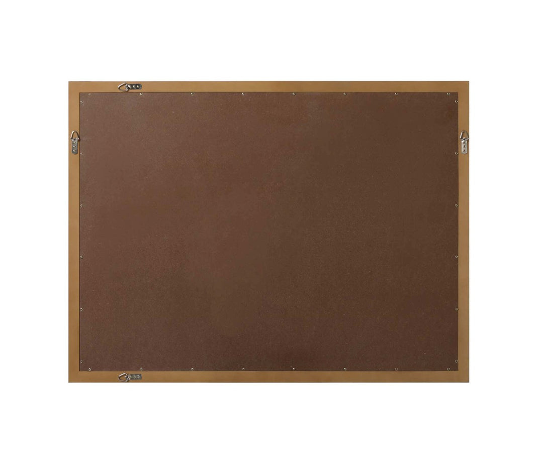 Noah Rectangle Wood Mirror 48 X 36 In Linen Oak