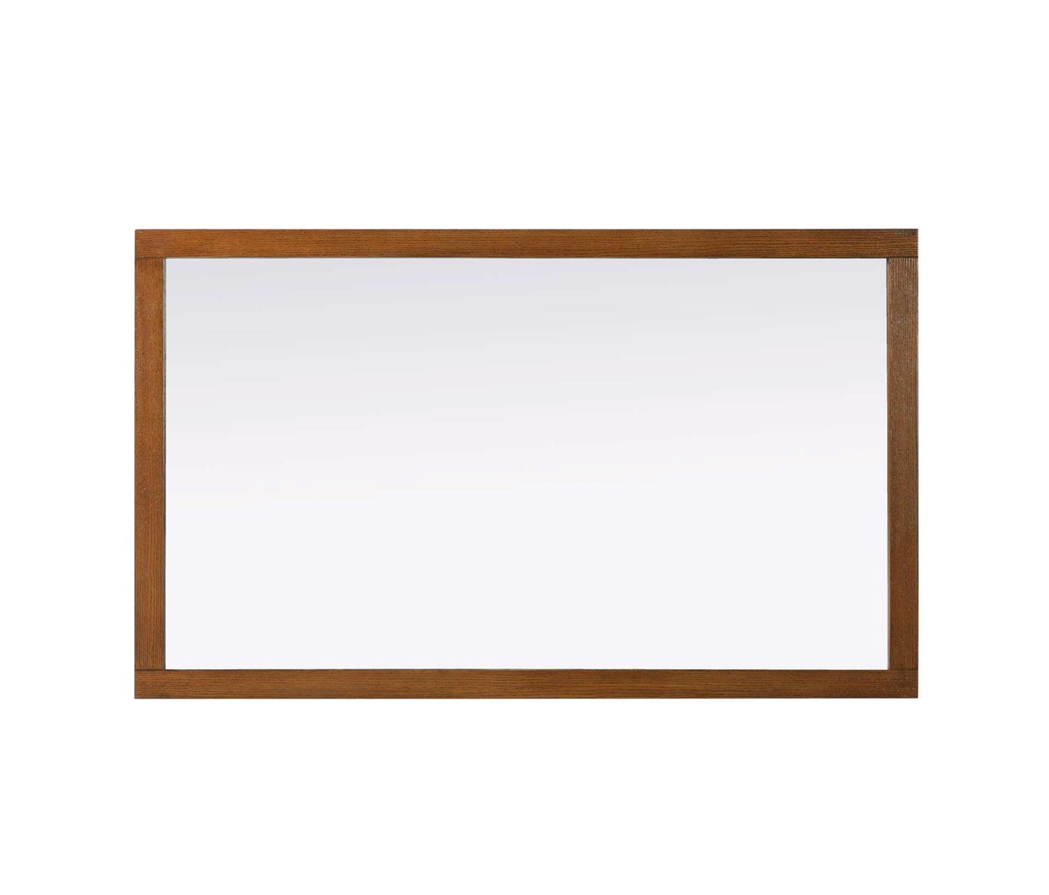 Noah Rectangle Wood Mirror 60 X 36 In Brandy Walnut