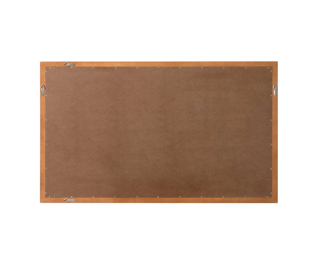 Noah Rectangle Wood Mirror 60 X 36 In Brandy Walnut