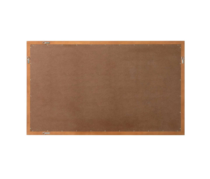 Noah Rectangle Wood Mirror 60 X 36 In Brandy Walnut