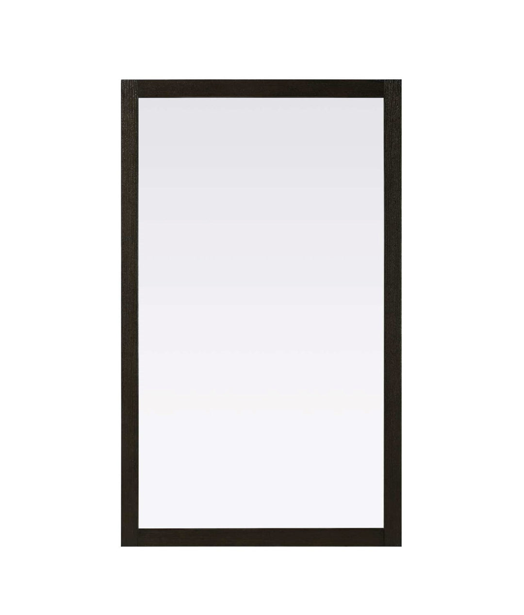 Noah Rectangle Wood Mirror 60 X 36 In Chocolate Oak by Elegant Kitchen and Bath