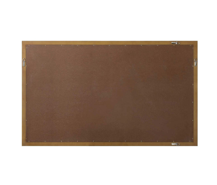 Noah Rectangle Wood Mirror 60 X 36 In Hazel Oak