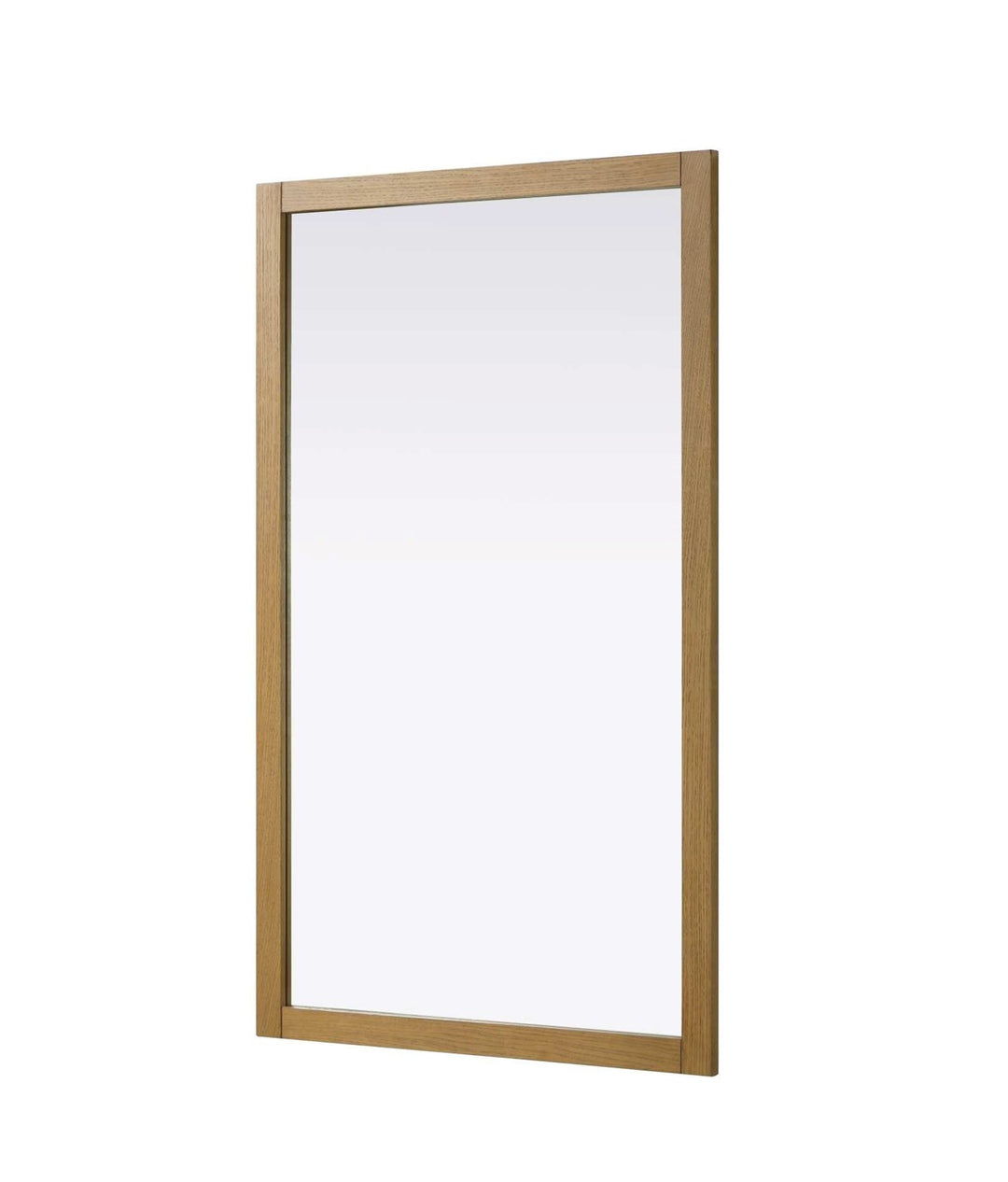 Noah Rectangle Wood Mirror 60 X 36 In Honey Teak