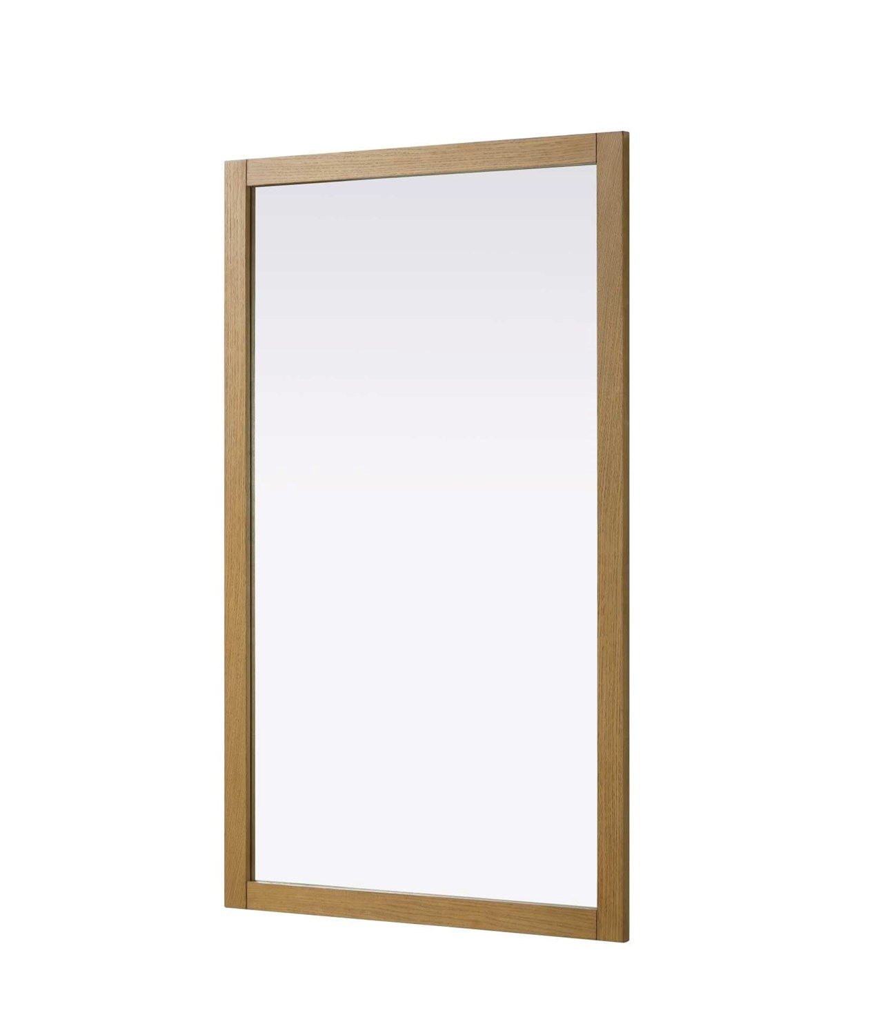 Noah Rectangle Wood Mirror 60 X 36 In Honey Teak