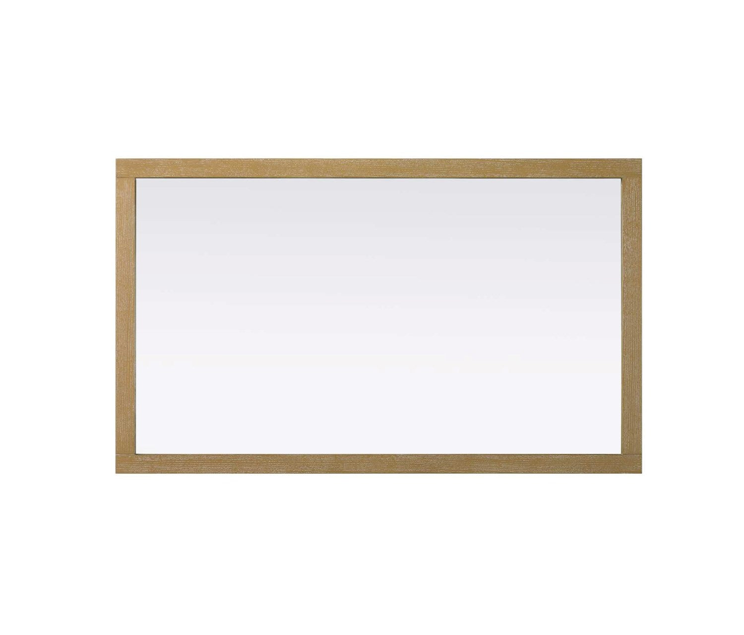Noah Rectangle Wood Mirror 60 X 36 In Linen Oak