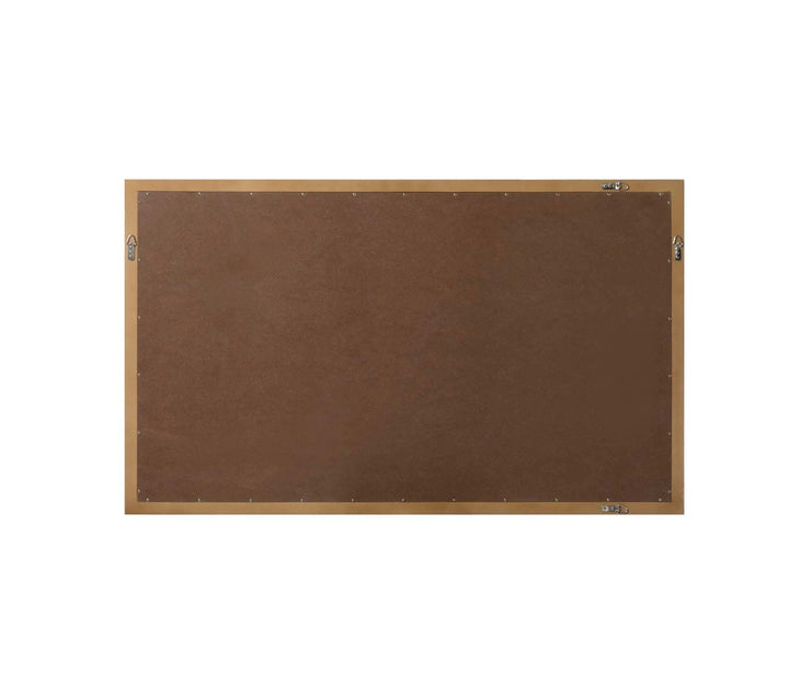 Noah Rectangle Wood Mirror 60 X 36 In Linen Oak