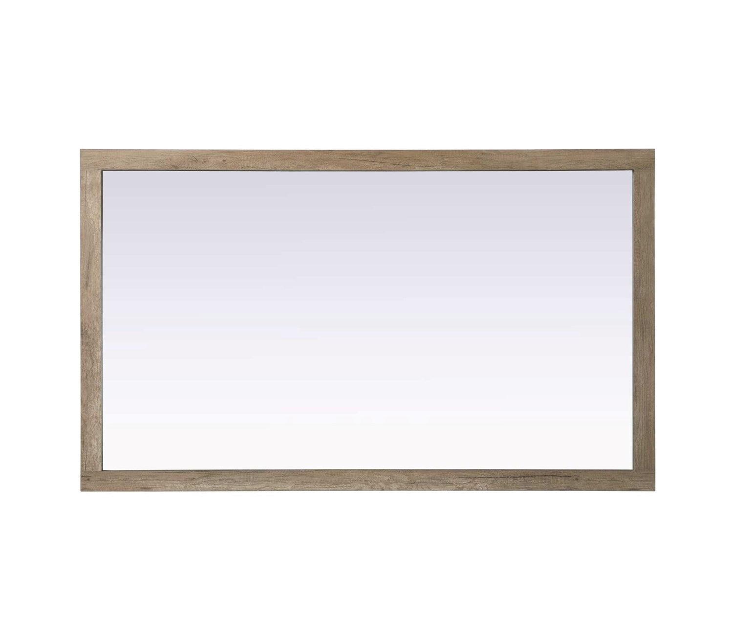 Noah Rectangle Wood Mirror 60 X 36 In Natural Oak