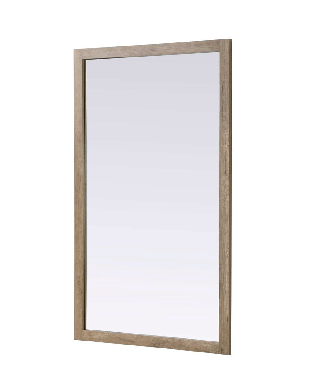 Noah Rectangle Wood Mirror 60 X 36 In Natural Oak