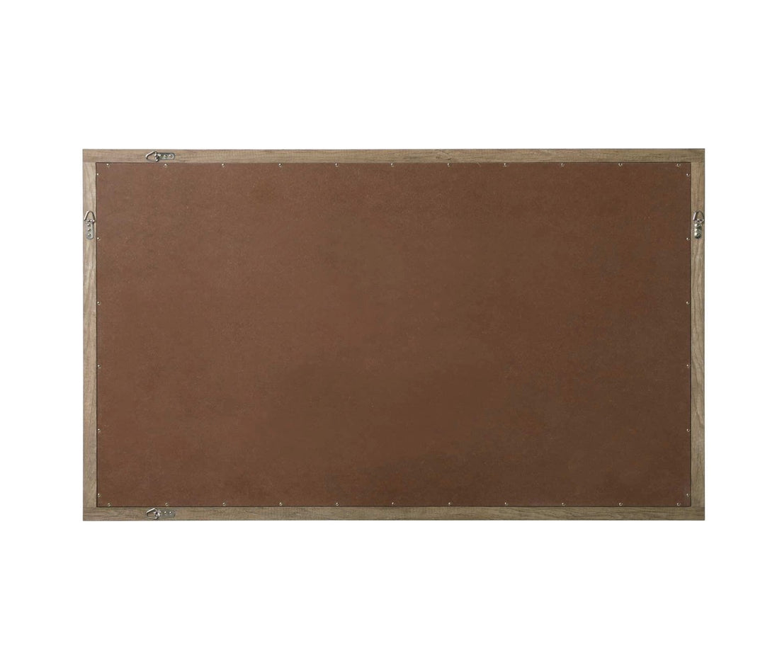 Noah Rectangle Wood Mirror 60 X 36 In Natural Oak