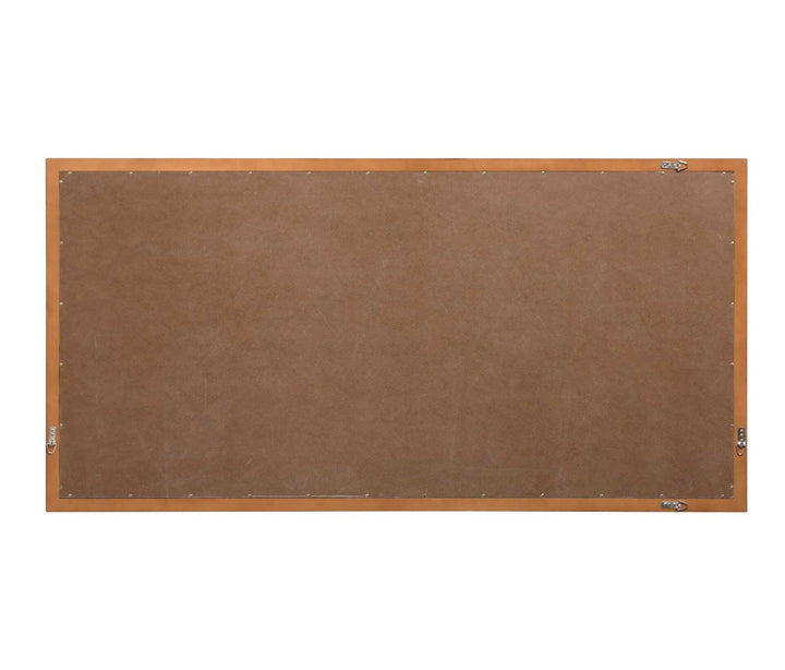 Noah Rectangle Wood Mirror 72 X 36 In Brandy Walnut