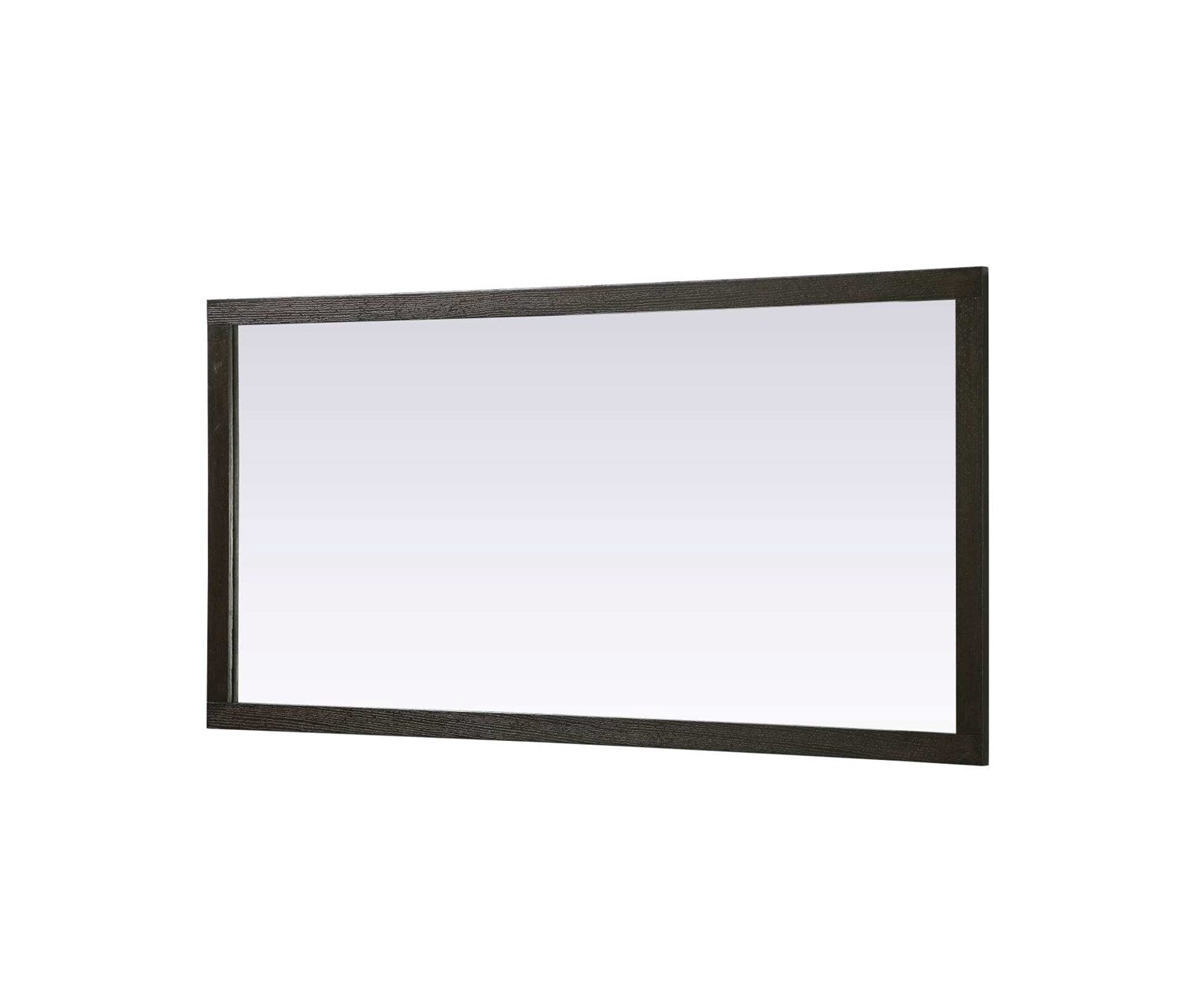 Noah Rectangle Wood Mirror 72 X 36 In Chocolate Oak