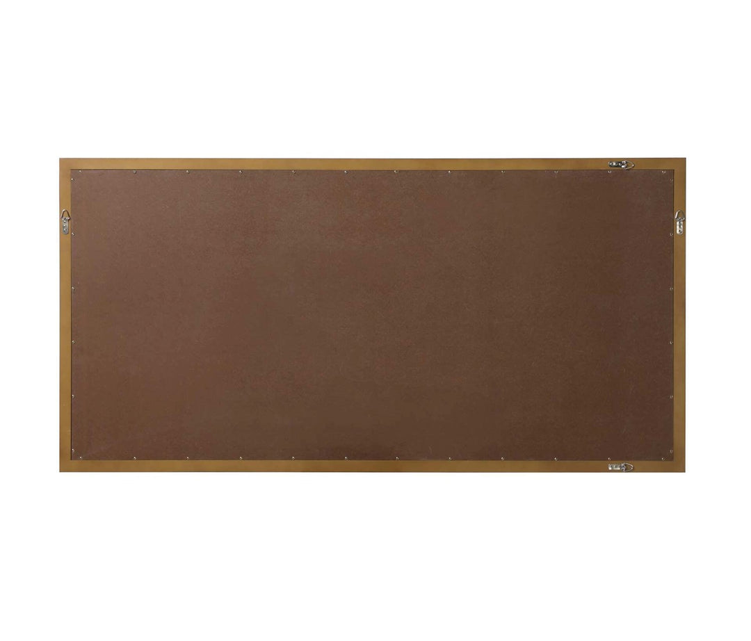 Noah Rectangle Wood Mirror 72 X 36 In Hazel Oak