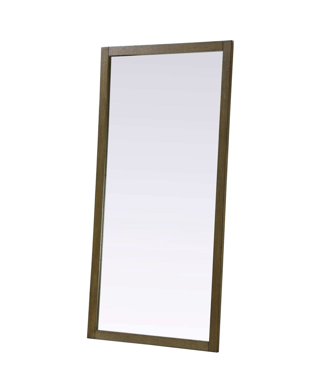 Noah Rectangle Wood Mirror 72 X 36 In Hazel Oak