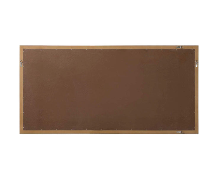 Noah Rectangle Wood Mirror 72 X 36 In Linen Oak